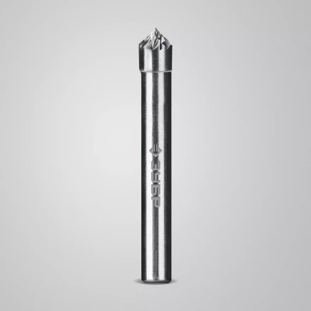 Зубр Твердосплавная борфреза K - зенкер с вершиной 90°, 6 х 3 мм (28809-6-3) купить в Сургуте