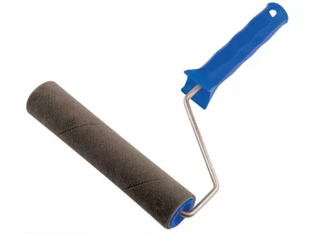 Валик &quot;ВЕЛЮР&quot; с ручкой 200 мм ворс 2 мм D - 36 мм  СИБРТЕХ 80134 купить в Сургуте