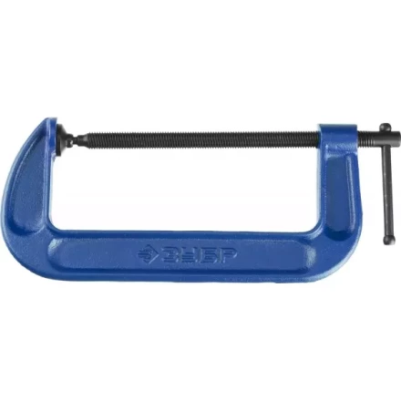 Струбцина  ЗУБР &quot;ПРОФЕССИОНАЛ&quot; тип &quot;G&quot;, корпус - ковкий чугун. 200мм 32245-200_z01 купить в Сургуте