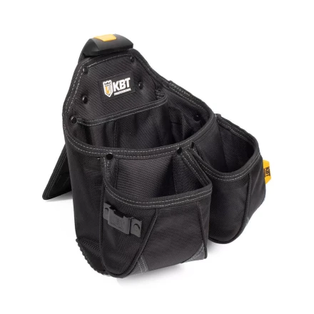 Быстросъемная поясная сумка модульного типа на клипсе с держателями для молотка и рулетки КВТ СМ-02 (83136) купить в Сургуте