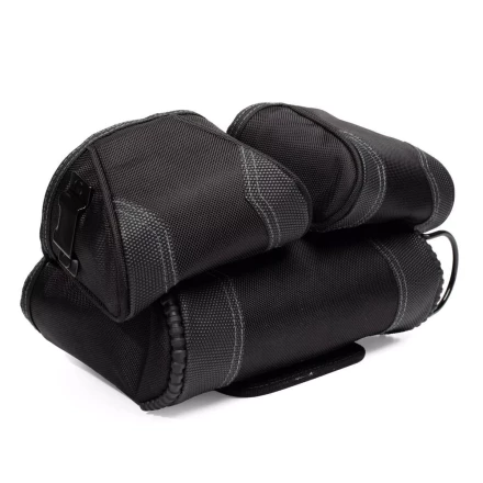 Быстросъемная поясная сумка модульного типа на клипсе с держателями для молотка и рулетки КВТ СМ-02 (83136) купить в Сургуте