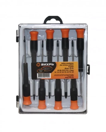 Набор отверток Вихрь НОТ 8 купить в Сургуте