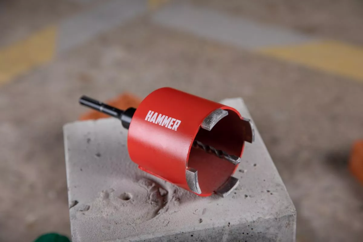 Коронка алмазная HAMMER Ф82мм (242-504) купить в Сургуте