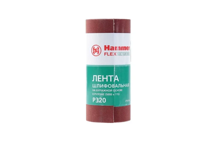 Лента шлифовальная в рулоне HAMMER Flex  216-016 купить в Сургуте
