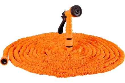 Набор для полива с растягивающимся шлангом 30м Вихрь 73/7/2/27 купить в Сургуте