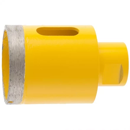 Сверло алмазное по керамограниту 50мм мокрое резание М14 DENZEL 72689 купить в Сургуте