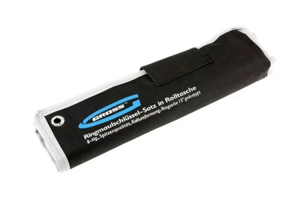 Набор ключей комбинированных 8-19 мм 8 шт CrV холодный штамп GROSS 15148 купить в Сургуте