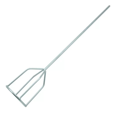 Миксер для гипсовых смесей Denzel, 100 х 590 мм, оцинкованный, шестигранный хвостовик 8 мм, 848427 купить в Сургуте