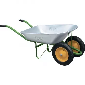 Тачка садовая два колеса грузоподъемность 170 кг объем 78 л PALISAD 689823 купить в Сургуте