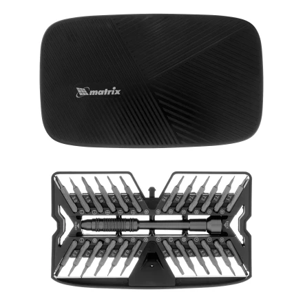 Набор для точных работ 26 в 1 Matrix, универсальный, сталь CrV 13567 купить в Сургуте