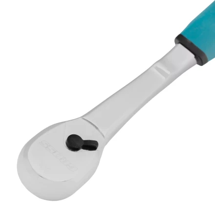 Ключ-трещотка 3/8&quot; Gross 14054, CrV, 90 зубьев, усиленный, хром купить в Сургуте