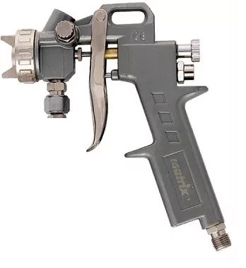 Пневматический краскопульт с нижним бачком V=0,75 л + сопла диаметром 1.2, 1.5 и 1.8 мм  MATRIX 57317 купить в Сургуте