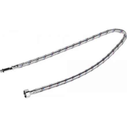 Подводка гибкая STAYER для воды, к смесителям, оплетка из нержавеющей стали, удлиненная, г/ш 1/2&quot;-0,8м 51017-080 купить в Сургуте