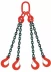 Строп цепной четырехветвевой 4СЦ 4 т L=1.8 м 8 кл с укоротителями купить в Сургуте
