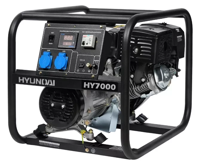 Бензогенератор Hyundai HY 7000 купить в Сургуте