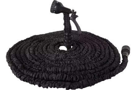 Набор для полива с растягивающимся шлангом 50м Eurolux 73/7/2/41 купить в Сургуте