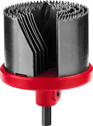 Пила сегментная наборная ЗУБР &quot;МАСТЕР&quot; по дереву, 7 полотен: 26-32-38-45-50-56-63х42 мм 29593-H7-42 купить в Сургуте