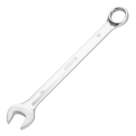 Ключ комбинированный 38мм, никелированный// Сибртех 14925 купить в Сургуте