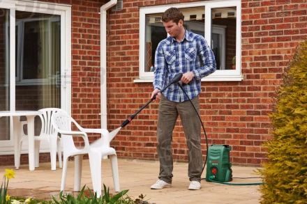 Минимойка-мойка высокого давления BOSCH AQT 35-12 Carwash-Set купить в Сургуте