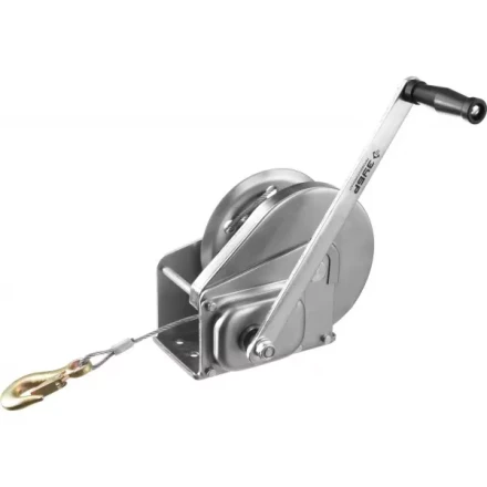 Лебедка ручная барабанная ЗУБР &quot;ПРОФЕССИОНАЛ&quot;, подъемная, тросовая, 0,9т, 8м 43117-0.9 купить в Сургуте