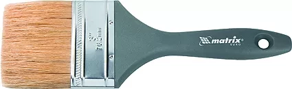 Кисть плоская &quot;Евро&quot; 2&quot; натуральная щетина пластмассовая ручка  MATRIX 83063 купить в Сургуте