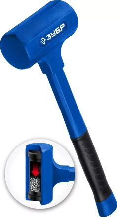 ЗУБР БМО, 57 мм, 1350 г, безынерционный молоток, Профессионал (2049-1350) купить в Сургуте