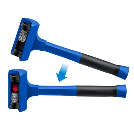 ЗУБР БМО, 57 мм, 1350 г, безынерционный молоток, Профессионал (2049-1350) купить в Сургуте