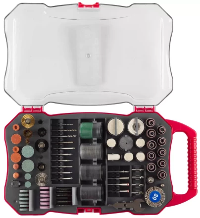 Набор мини-насадок ЗУБР для гравировальных машин, 208 предметов 35901-H208 купить в Сургуте