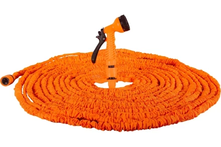 Набор для полива с растягивающимся шлангом 50м Вихрь 73/7/2/31 купить в Сургуте