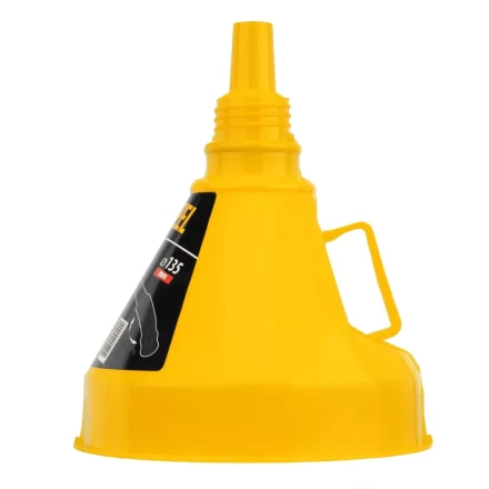 Воронка пластиковая 135 мм с металлическим ситом и гибким наконечником Denzel 537209 купить в Сургуте