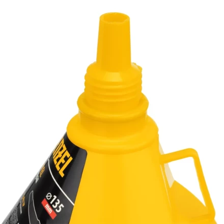 Воронка пластиковая 135 мм с металлическим ситом и гибким наконечником Denzel 537209 купить в Сургуте