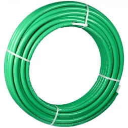 Труба металлопласт. ЗУБР "ШиреФит" с теплоиз., 26мм, толщ.стенки 3мм, мет. слоя 0,5мм, макс. давл. 10атм при 95°С, 25м 51457-26