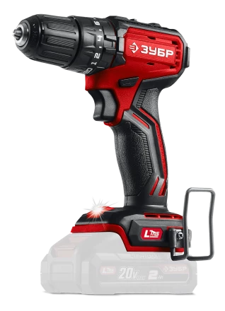 ЗУБР 20 В, 45 Нм, без АКБ (LMS), бесщеточная ударная дрель-шуруповерт (ДБУ-45) купить в Сургуте