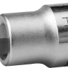 Торцовая бита-головка KRAFTOOL "INDUSTRIE QUALITAT", материал S2, HEX, сатинированная, 1/2", H10 27908-10_z01 купить в Сургуте