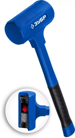 ЗУБР БМО, 60 мм, 1800 г, безынерционный молоток, Профессионал (2049-1800) купить в Сургуте