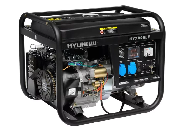 Бензогенератор Hyundai HY 7000LE купить в Сургуте