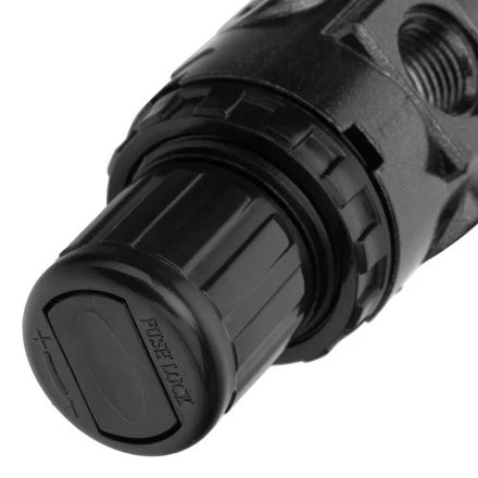 Фильтр-регулятор Denzel FR1500, 10 бар, 1500 л/мин, 1/4", 57459 купить в Сургуте