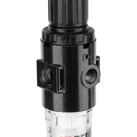 Фильтр-регулятор Denzel FR1500, 10 бар, 1500 л/мин, 1/4", 57459 купить в Сургуте