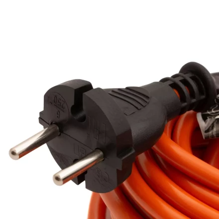 Удлинитель-шнур силовой Сибртех 20 м, 6А, тип УХз6, ПВС, 1 розетка без заземления 95812 купить в Сургуте