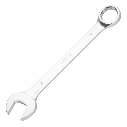 Ключ комбинированный 50мм, никелированный// Сибртех 14928 купить в Сургуте