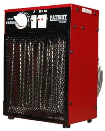 Тепловая пушка электрическая Patriot Garden КЭВ-3.5 купить в Сургуте