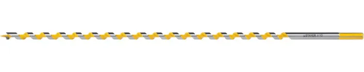 Сверло по дереву "Spiral", спираль Левиса, HEX хвостовик, STAYER Professional 29475-450-10, d=10х450мм 29475-450-10 купить в Сургуте