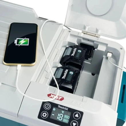 Холодильник с подогревом Makita CW002GZ01, 50л (без АКБ и ЗУ) купить в Сургуте