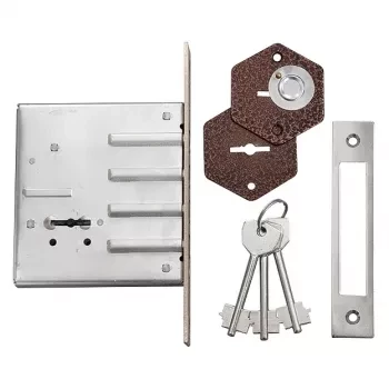 Замок врезной ЗВ-1, сувальдный  СИБРТЕХ 91665 купить в Сургуте