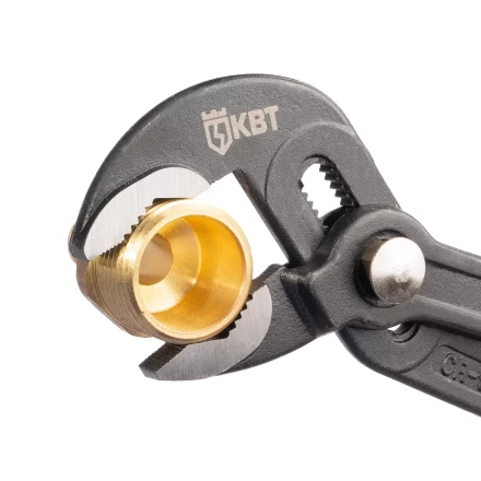 Набор переставных клещей КВТ НПК-03 с кнопочной фиксацией (85285) купить в Сургуте