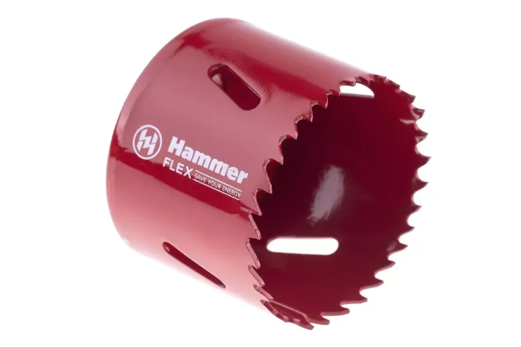 Коронка биметаллическая HAMMER Ф57х38мм 5/8" BiMETALL (224-011) купить в Сургуте