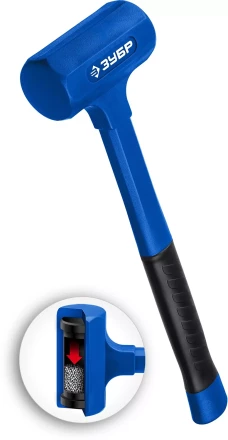 ЗУБР БМО, 42 мм, 450 г, безынерционный молоток, Профессионал (2049-450) купить в Сургуте