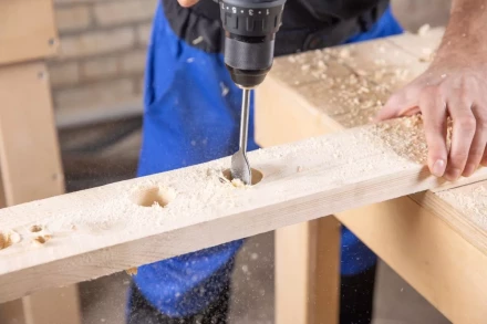 Сверло по дереву HAMMER Ф40х152мм (DR WD SP 40мм*152мм) купить в Сургуте