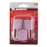 Шарошка абразивная цилиндр 32x32x6 F46 3 штук MATRIX 76016 купить в Сургуте