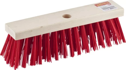 Щетка GRINDA &quot;EURO&quot; уличная без ручки, буковая колодка, жесткая щетина, 30см 39192-30 купить в Сургуте